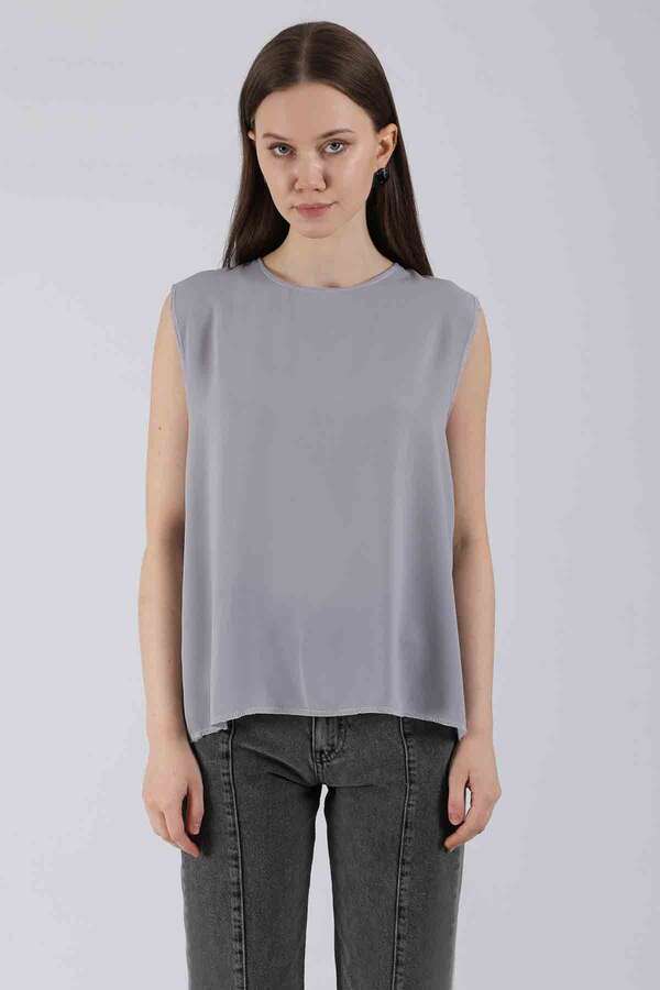 Zero Sleeve Short Underwear Grey - 3