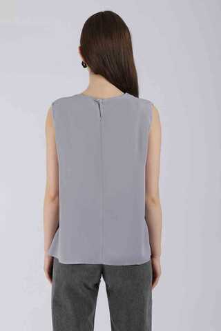 Zero Sleeve Short Underwear Grey - 5