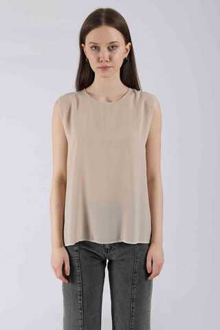 Zero Sleeve Short Underwear Stone - 1