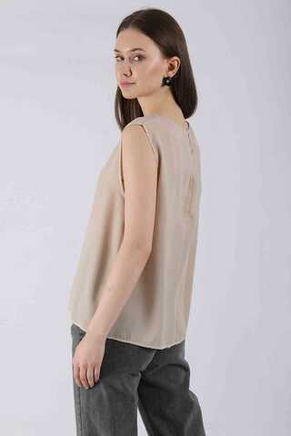 Zero Sleeve Short Underwear Stone - 3