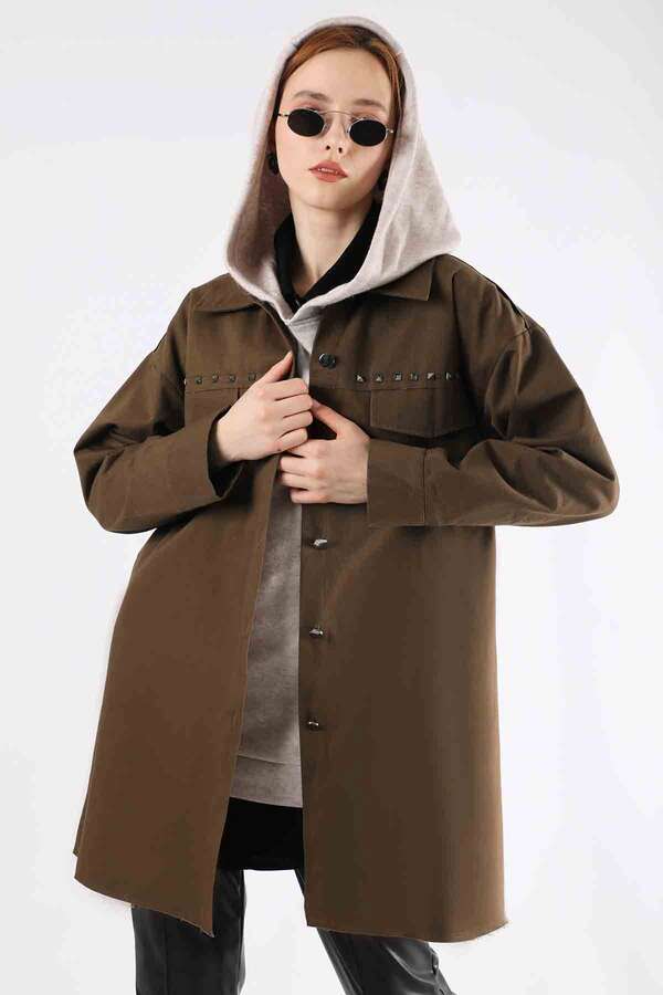 Staple Denim Shirt Brown - 1