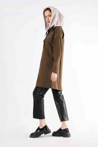 Staple Denim Shirt Brown - 5