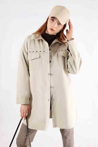 Staple Denim Shirt Stone - 1