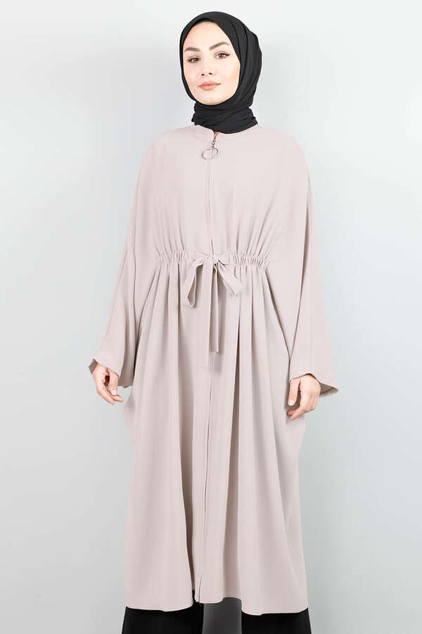 Zippered Belted Mink Tunic - 2