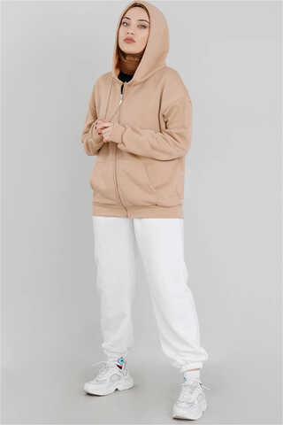 Zippered Sweat Mink - 3